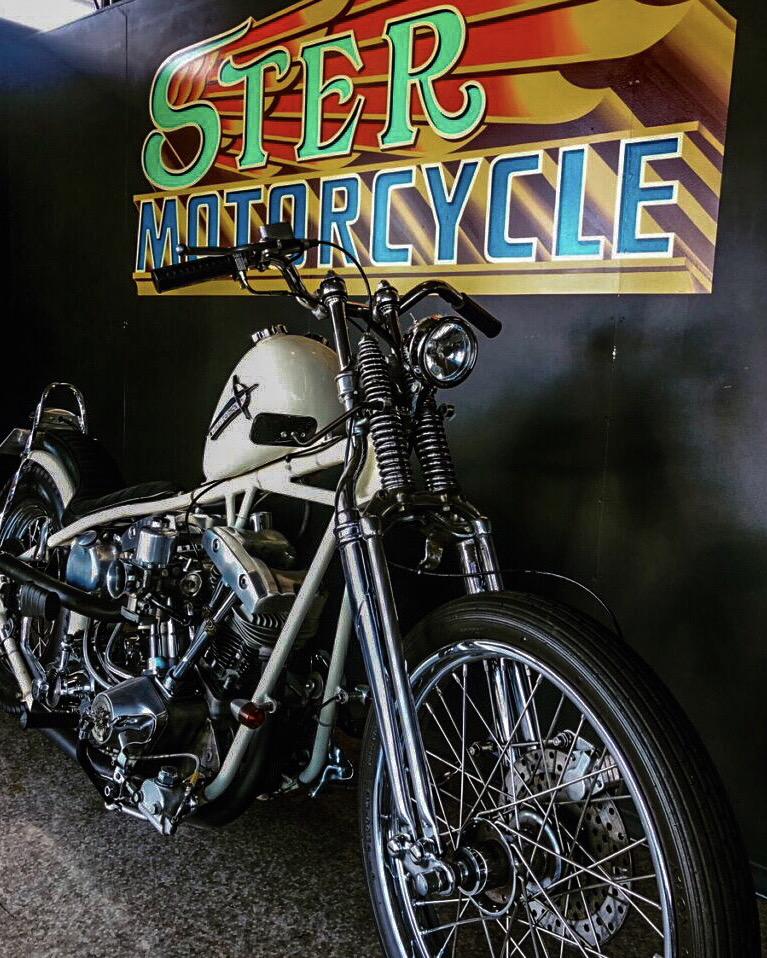 スターモーターサイクル×KANNONBALL/STYLE ハーレーショベルシート スターモーターサイクル×KANNONBALL/STYLE ハーレーショベルシート